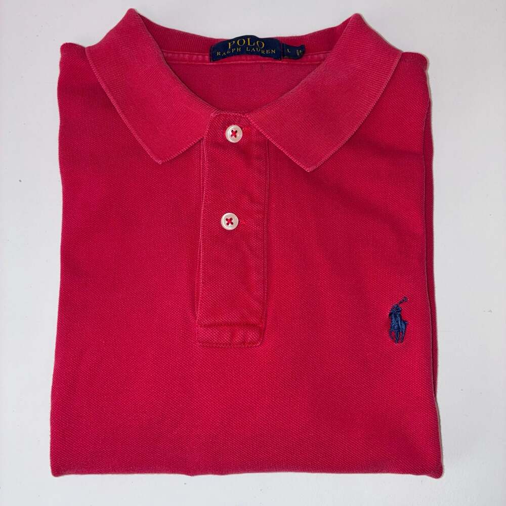 Polo Ralph Lauren Men's Classic Fit Piqué Polo Shirt Red Size L